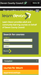 Mobile Screenshot of learndevon.co.uk